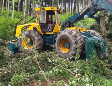 Dřevorubec+ traktor s rukou hledám práci 