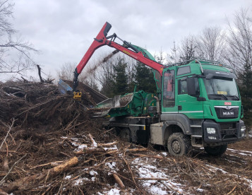 Koupím materiál ke štěpkování