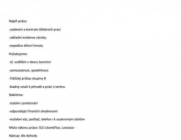 Hajný pro SÚJ Litoměřice, Lovosice