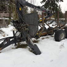 Prodej •	vyvážecí vlek PALMS 8s s hydraulickou rukou PALMS 