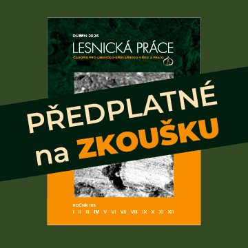 Časopis Lesnická práce - AKCE předplatné na zkoušku